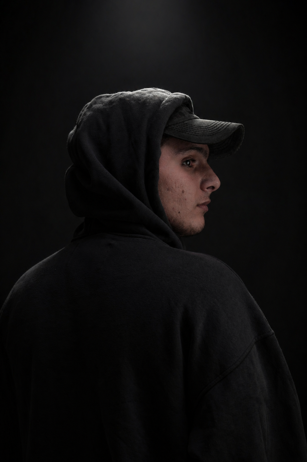 Hicats Sam cinematic side portrait